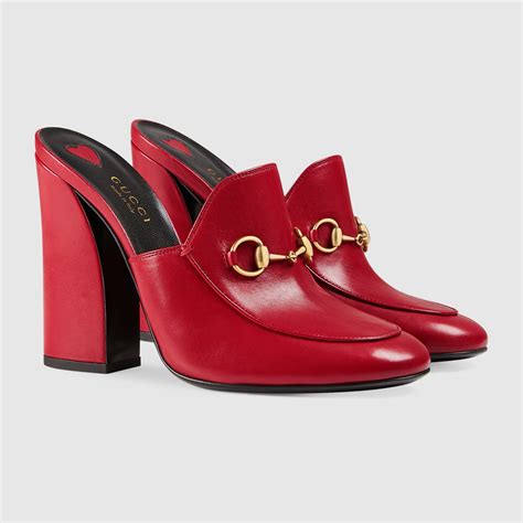 gucci high heel mules|gucci princetown mules on sale.